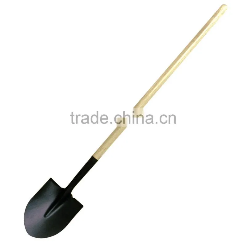 mini square carbon steel snow shovel with fiberglass handle