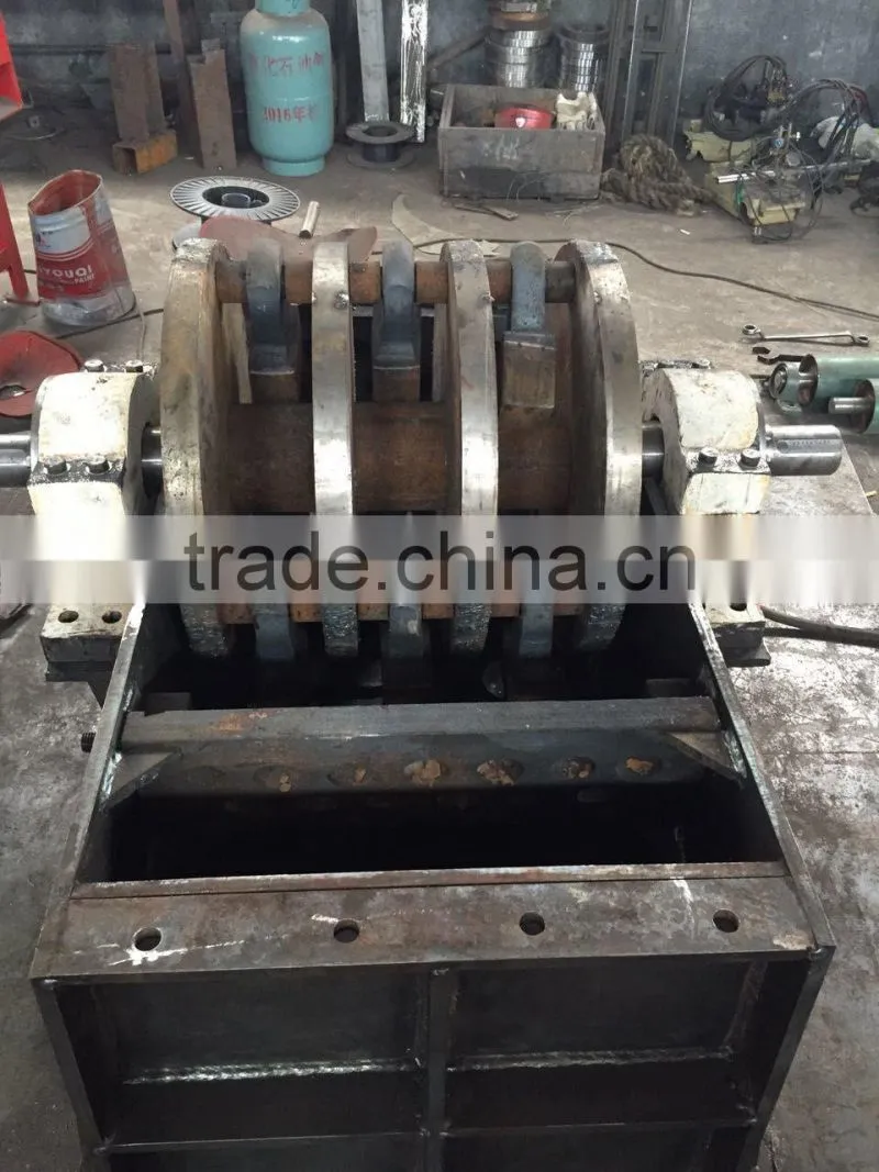 low price waste automotive fiter cartridge crushing machine for recycling steel and engine oil