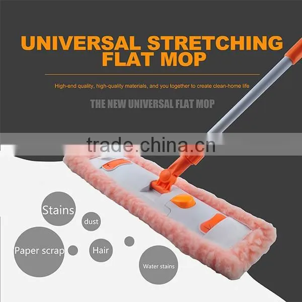 Specialized production Comfortable microfiber flat chenille cleaning mop in square