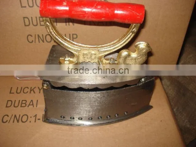 Good quality Cock brand charcoal iron with low price to middle East