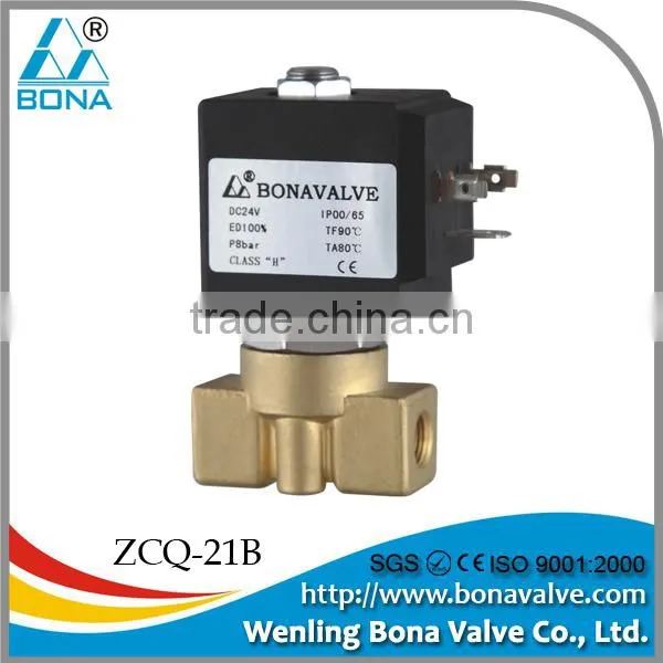 Air Co2 welding machine air control Aluminum Solenoid Valve 24v ZCQ-06ALV