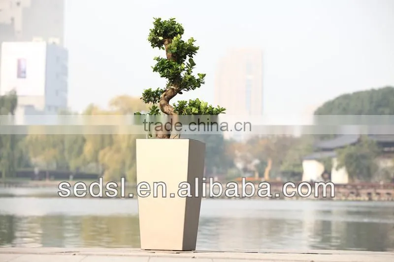 chinese square plastic novelty plant pots