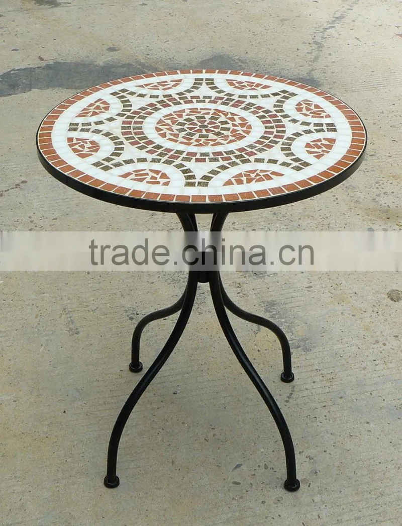 Best seller outdoor mosaic bistro set table