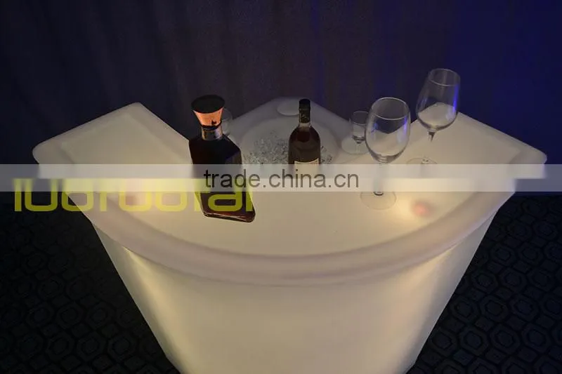 112CM High Rechargeable Illuminated Bar Corner Unit LTT-BC07B