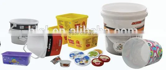 custom IML plastic storage