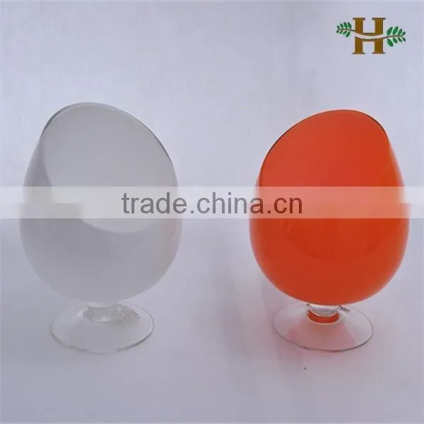 Colored lotus lantern shaped glass vase, handmade decorative glass candle holder