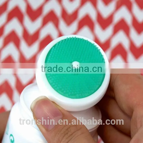 factory supply custom face care comestic silicone exfoliating face brush