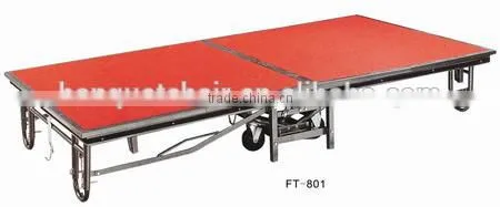 Used portable folding mobile stage for sale FT-801