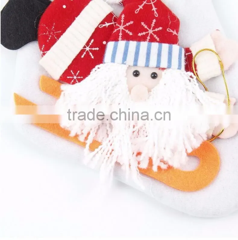 high-end Christmas decoration socks Christmas socks pendant gift bags