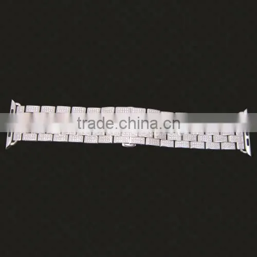 crystal watch band for apple watch ,special watch chains for apple watch,watch strap for apple watch