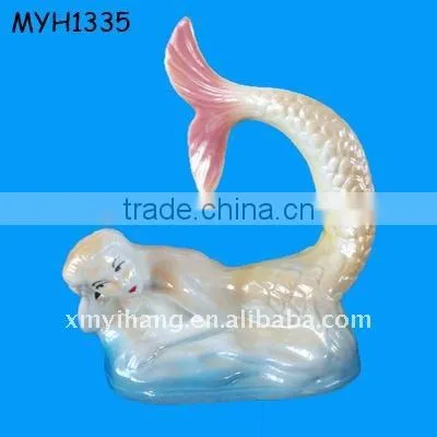 resin mermaid dolphin