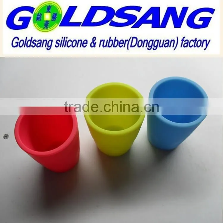 2015 colorful silicone cup Tooth Mug /tea cup
