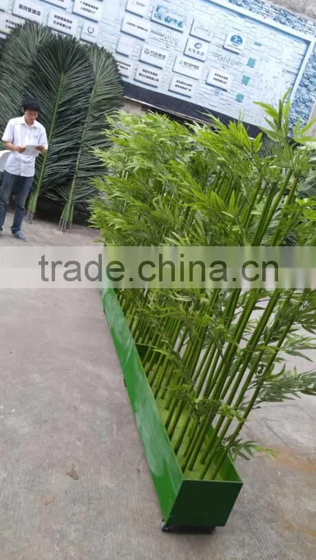 Artificial bamboos for sale,green bamboo poles for decoration