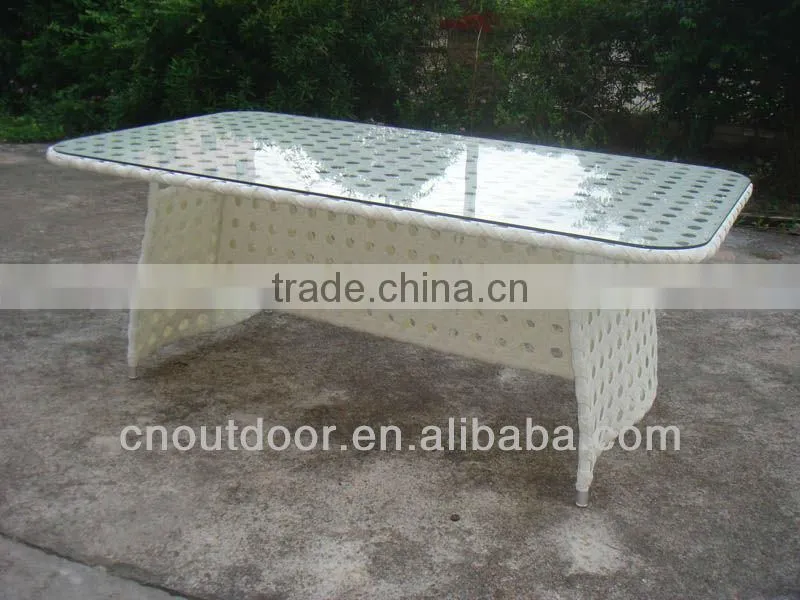 Outdoor PE Rattan Dining Set with armchair 2013