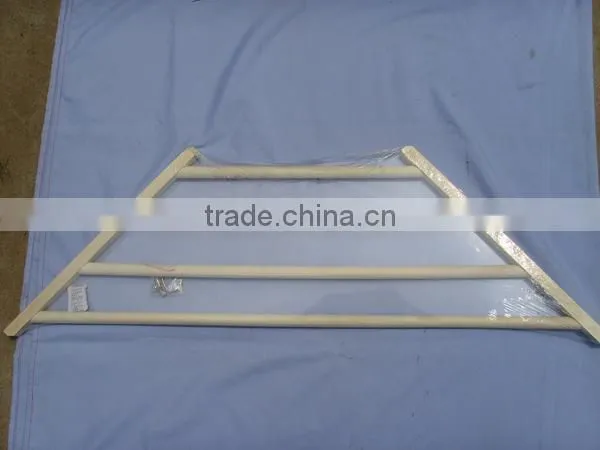 Simple design wooden corner hanger for your living room