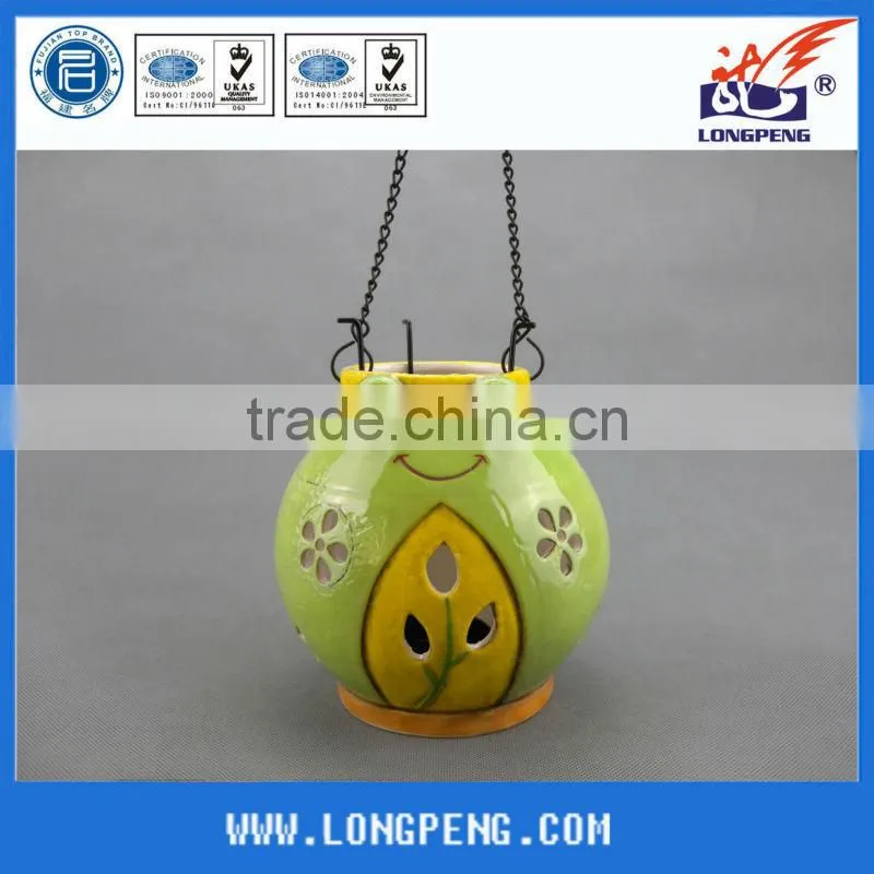 Ceramic Garden Candle Lantern