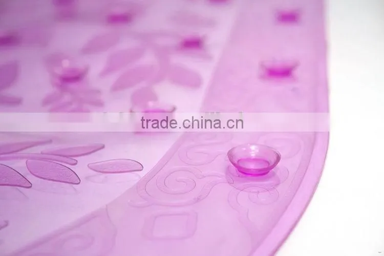Fast delivery safety basic audited pvc bath mats