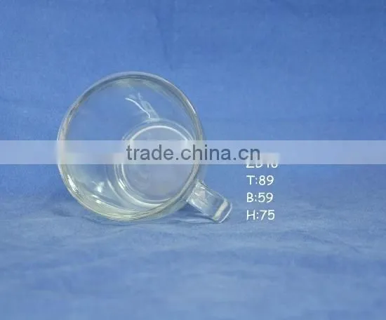 Vodka Souvenir Glass Coffee Mug With Cap