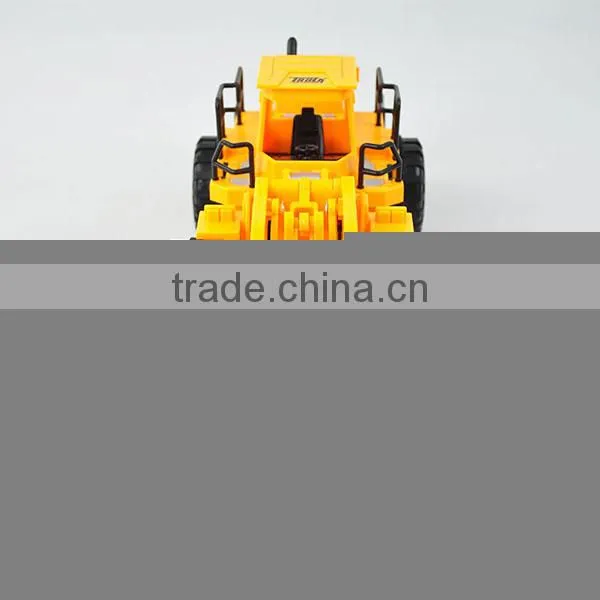 6CH RC Bulldozer Toy Car kids plastic construction toy