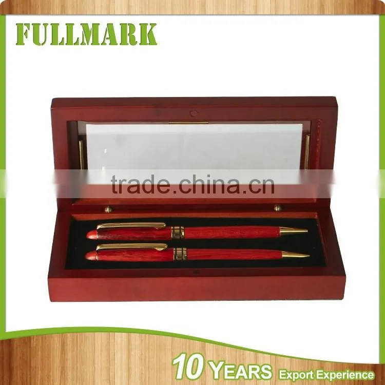 Wooden multifunction electronic portable pen case