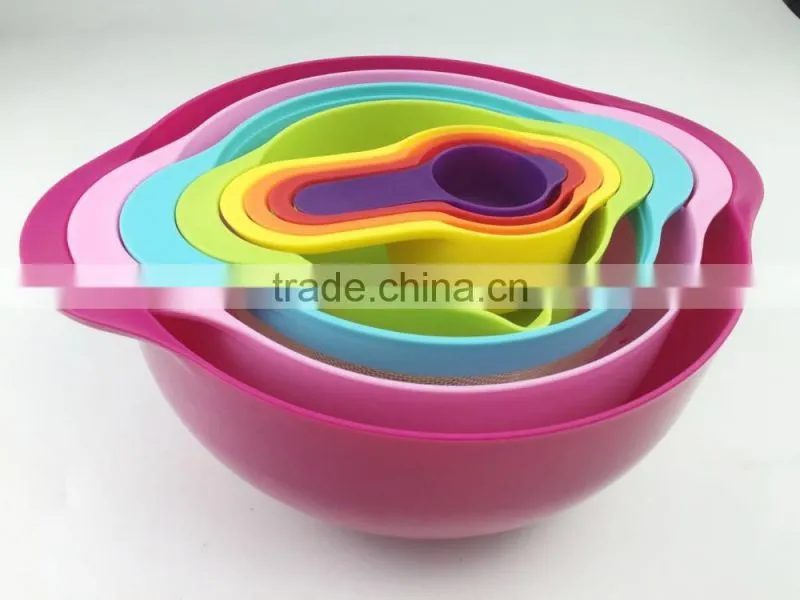 8pcs mixing bowl set