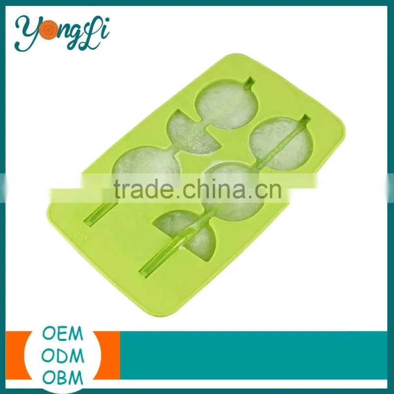 Lemon Shape Silicone Fruit Jelly Mould/ Ice Tray