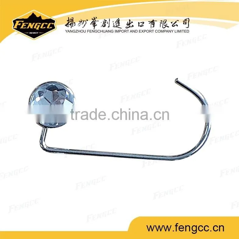 High Quality Diamond Shape Bling Bling Purse Hook/Bag Hook