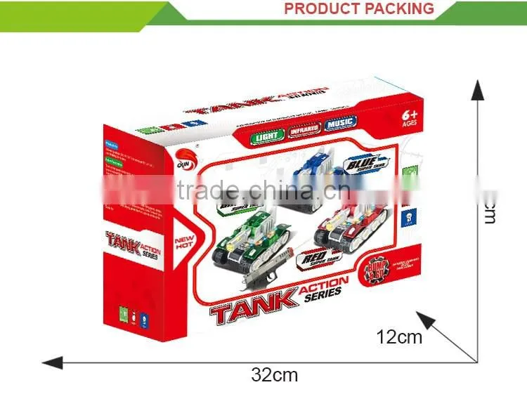 Hot selling plastic battery operated plastic electric toy mini super tank