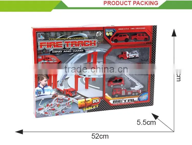 High quality electric city set alloy toys rail car track