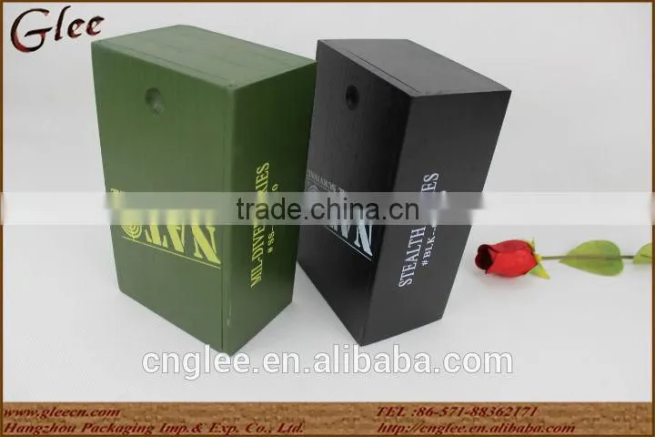 Elegant hot sale wooden watch packaging gift box