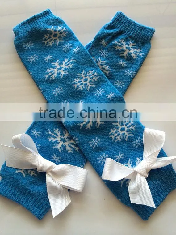 Fashion Baby Ruffle Legs Legging Warmers Bowknot Baby Kids Wear Leg Warmer