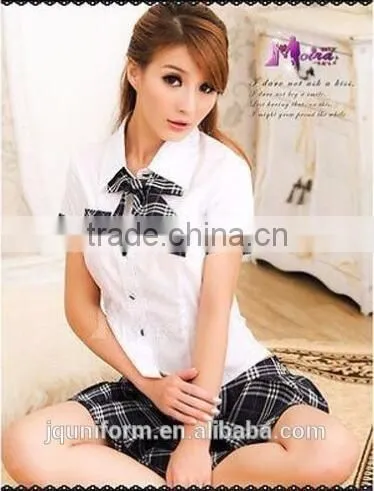 2016 Nice perfect fit Custom uniforms wholesale primary school uniform girls uniform cardigan and skirt