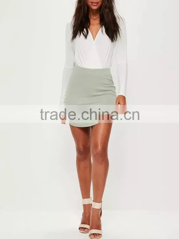 Fshion design slim mini skirt for women causal dress