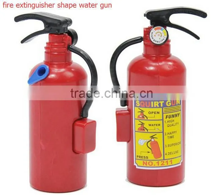 2017 summer mini fire extinguishers shape water gun plastic funny prank toys for kids