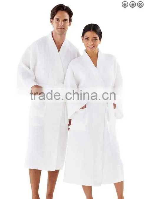 wholesale waffle weave bathrobe