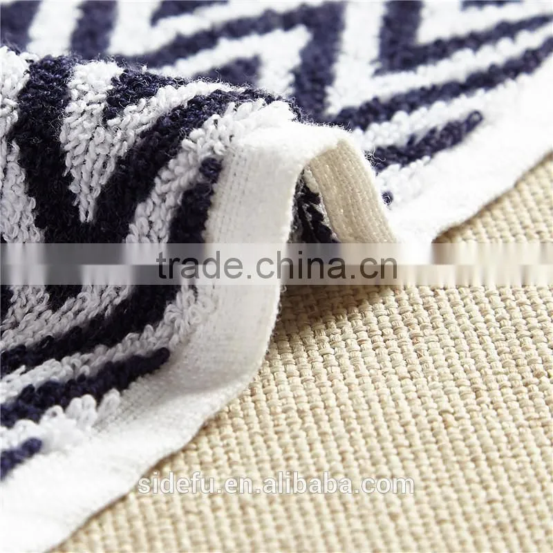 Luxury Fancy 100 Cotton Yarn Dyed Jacquard Towel