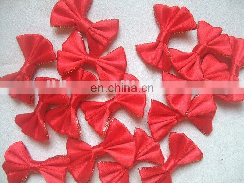 black bow tie, satin ribbon bow