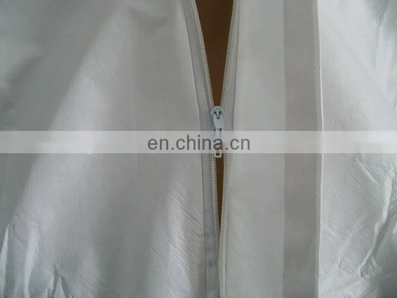 disposable nonwoven PP coverall protective working gown