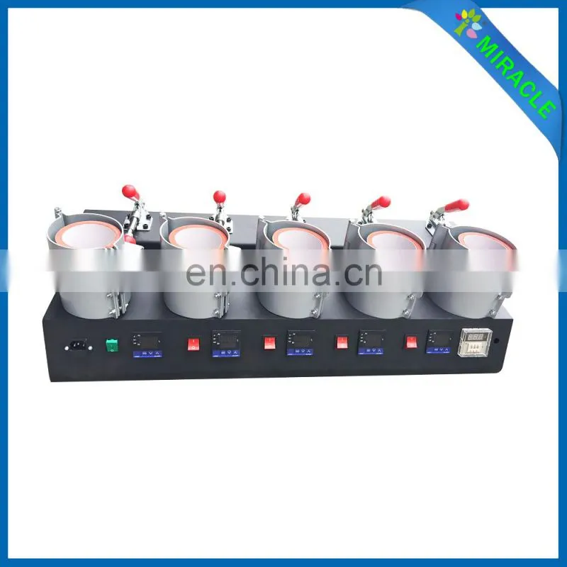 5 In 1 Low Price Sublimation Coffee Mug Heat Press Machine For Sublimation