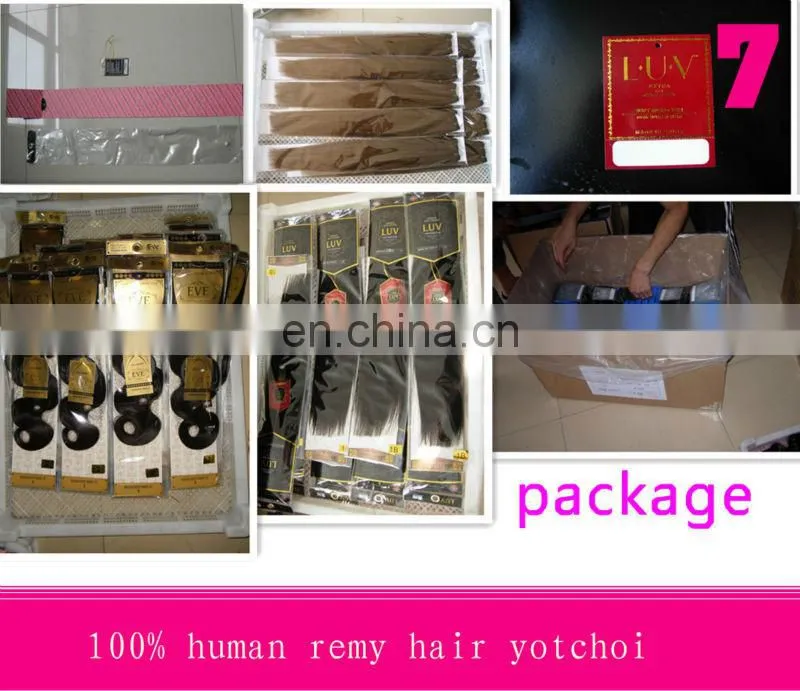 Hot sale factory cheap price high quality 100% human remy weaving hair