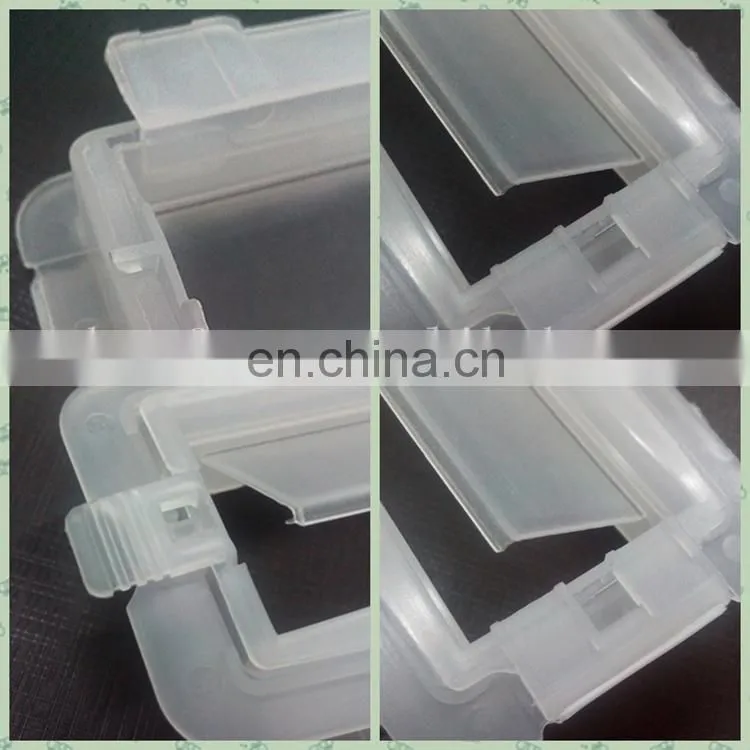 Plastic punch carton handle for carton box