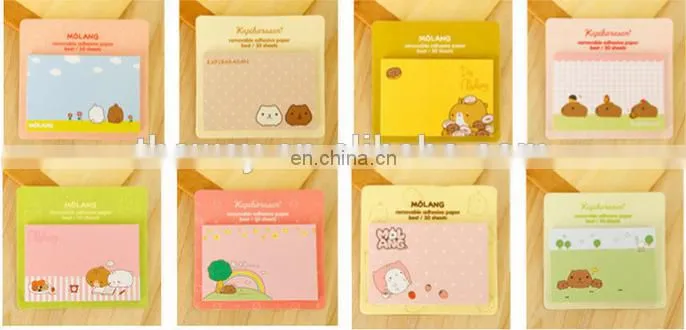 Kawaii Cute Cartoon Sticky Note for Kids