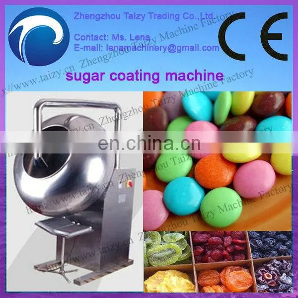 TZ series professional new chocolate coated coffee beans/sugar coating machine/candy coating machine