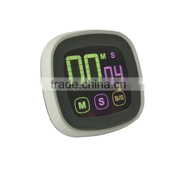 Ce Certified Big Price Drop Funny Round Screen Touch Digital Sport Timer