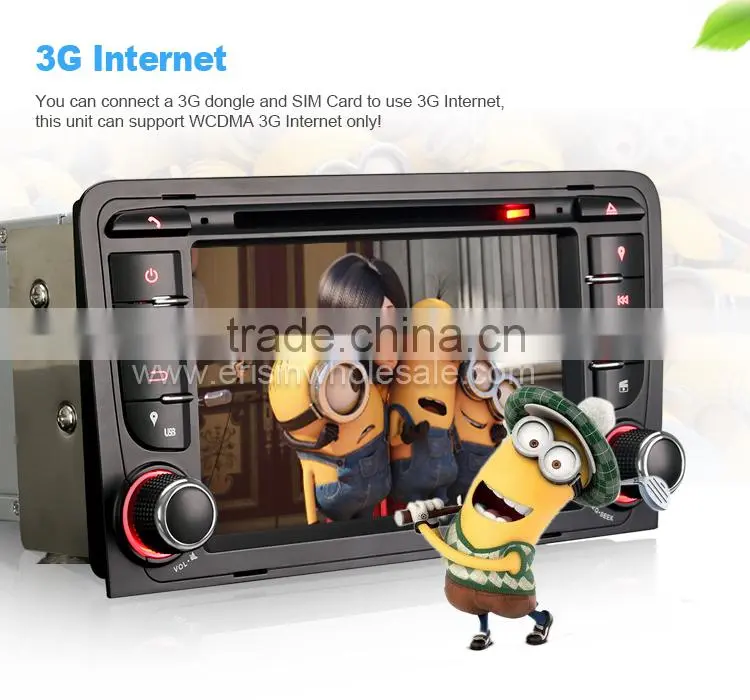 Erisin ES7047A 7 inch A3 MTK 2 Din Car Radio CD Player with GPS Bluetooth