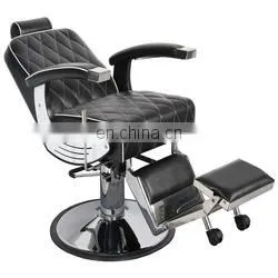 Commercial Furniture Antique Barber Chair General Use and Synthetic Leather Material High Quality Beauty New Salon Furniture