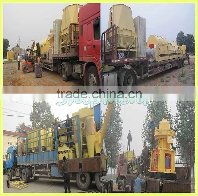 wood/ sawdust/ rice husk pellet machine production line