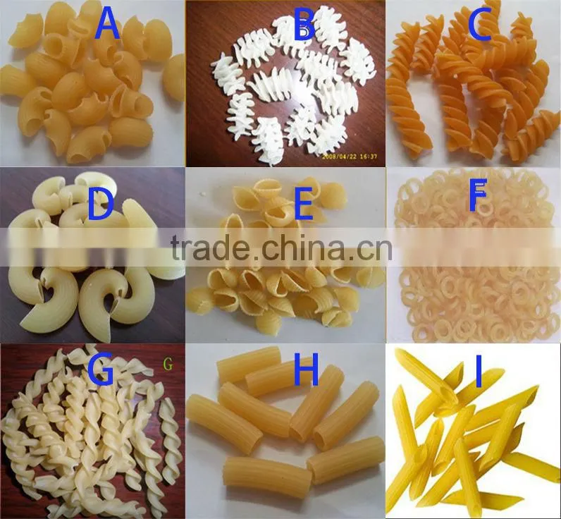 muiti-functional high quality macaroni/pasta making machine
