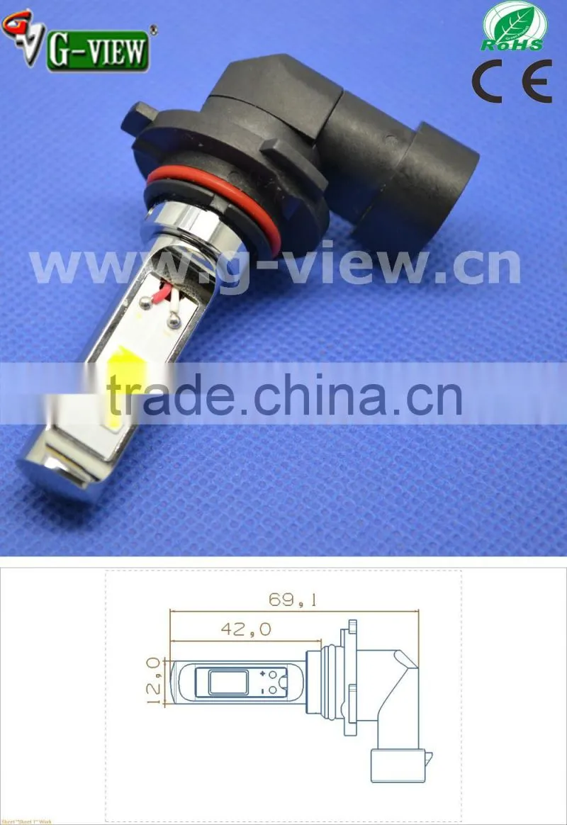 9005 HB3 COB 18W LED Fog Light LED Driving Light Bulbs