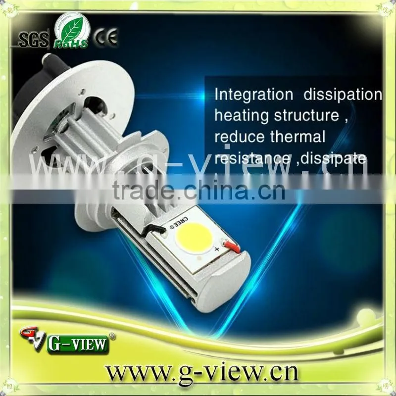 Waterproof 1800lm H4 H7 H8 H9 H10 H11 9005 9006 6000K CXA 1512 chip creechip car led head light